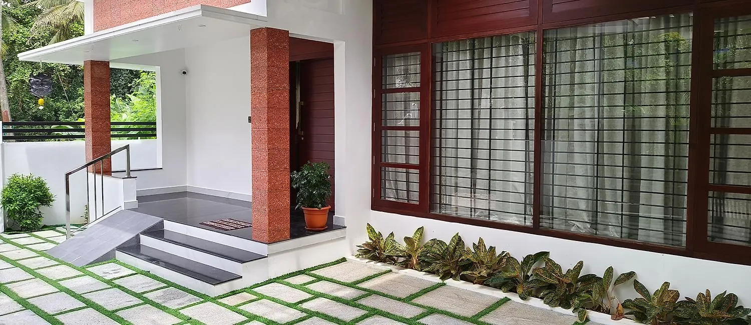 Villa Theeram Guesthouse Thiruvananthapuram Indien